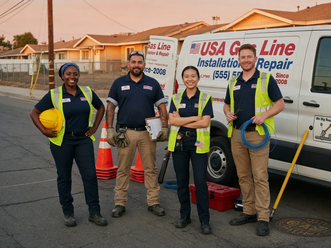 Gas Line Installation company in Fallston, MD